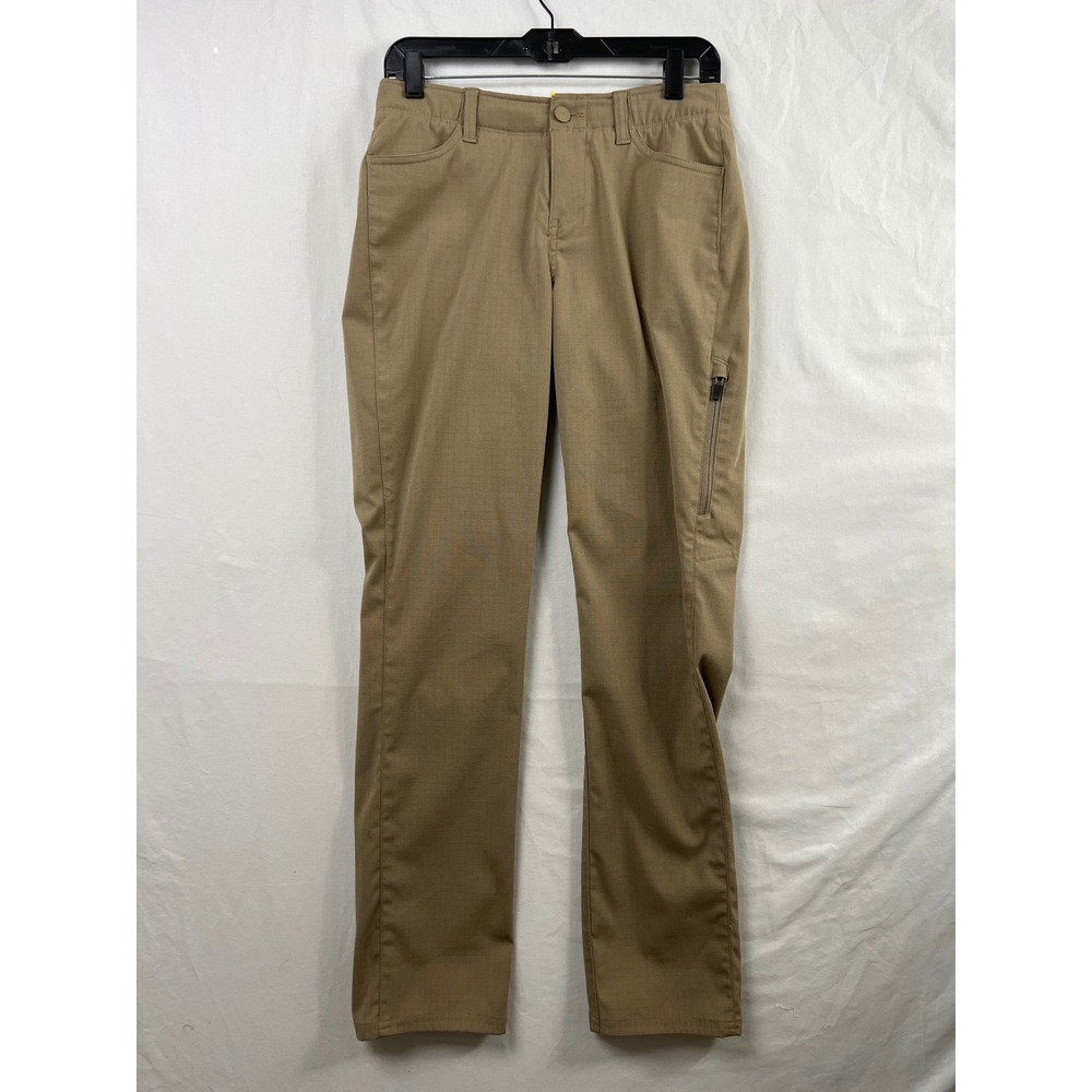 Under Armour Pants Women 6 Brown Ripstop Loose Fit Straight Leg Utility Gorpcore